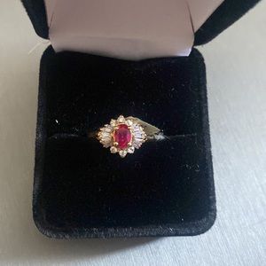 Ruby and Diamond Ring